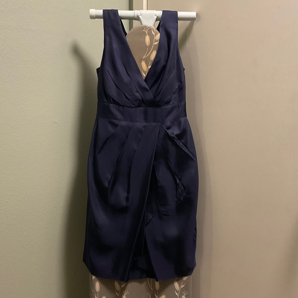 Banana Republic Deep Blue Wrap Dress